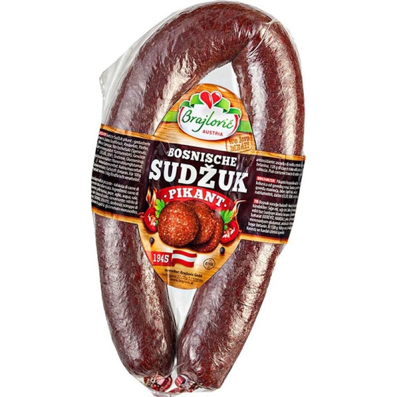 Rinderwurst Bosnische sudzuk pikant